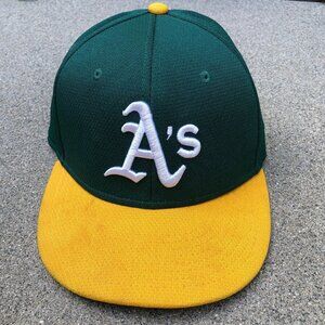 OC SPORTS Oakland A's Athletics Baseball Hat Youth Kids Green Cap Adjustable MLB